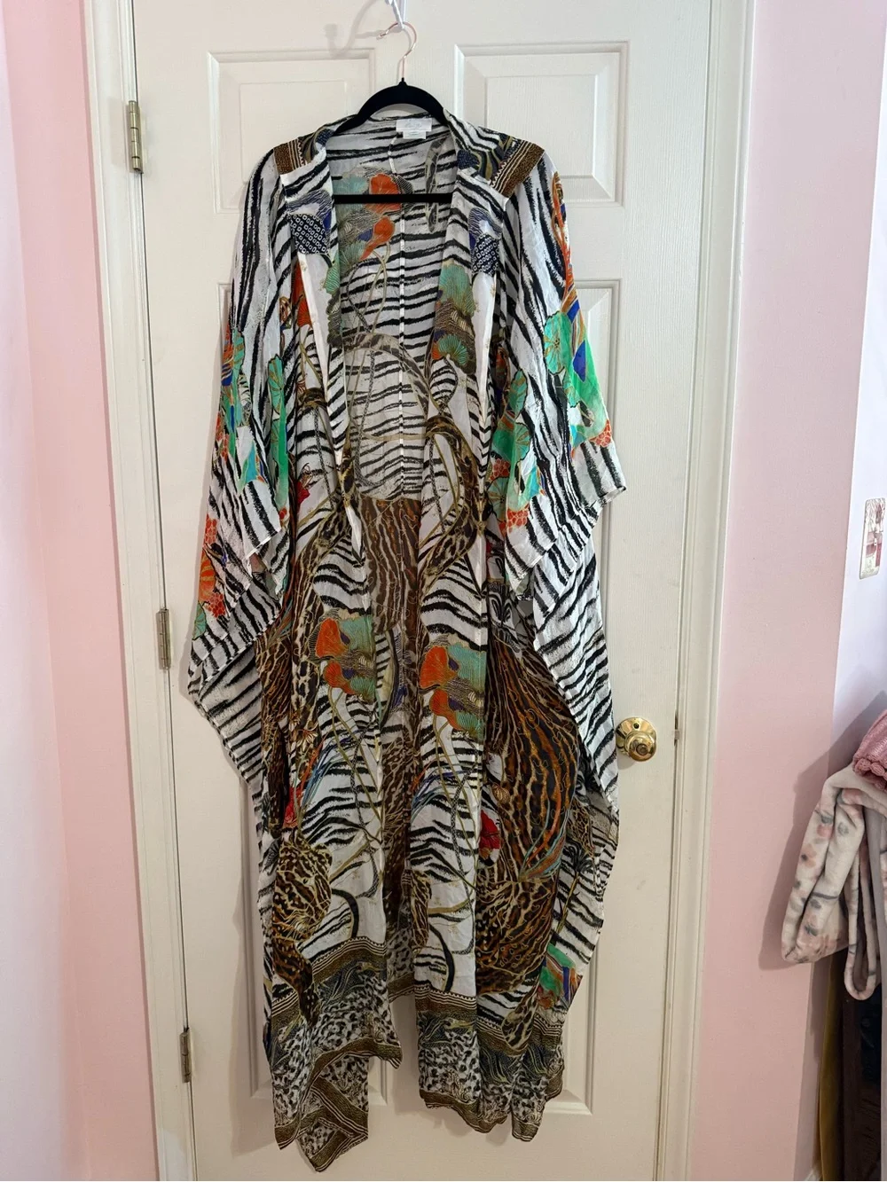 Camilla Multicolor Animal & Floral Print Lightweight Duster - Picture 10 of 11